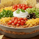 7-layer bean dip recipe!