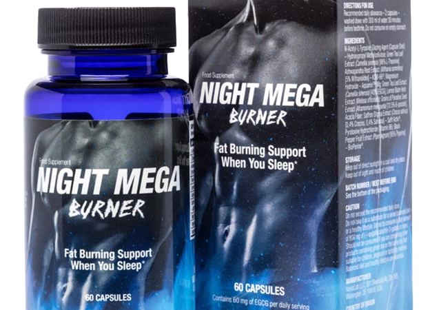 Night Mega Burner – The Ultimate Nighttime Weight Loss Support