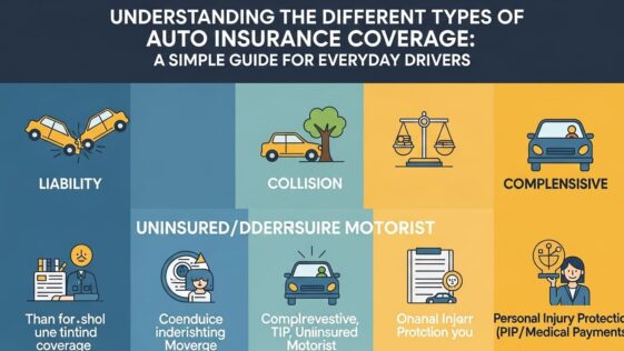 Understanding the Different Types of Auto Insurance Coverage A Simple Guide for Everyday Drivers