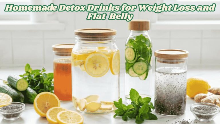 Homemade Detox Drinks for Weight Loss