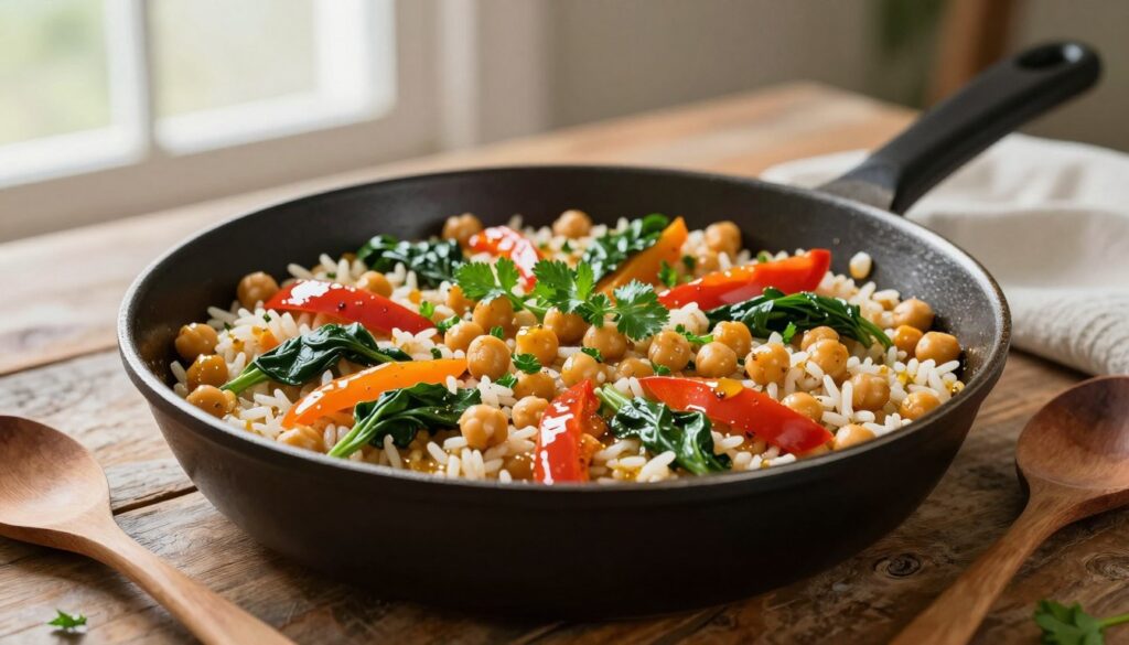 chickpea rice skillet recipe chickpea rice skillet recipe