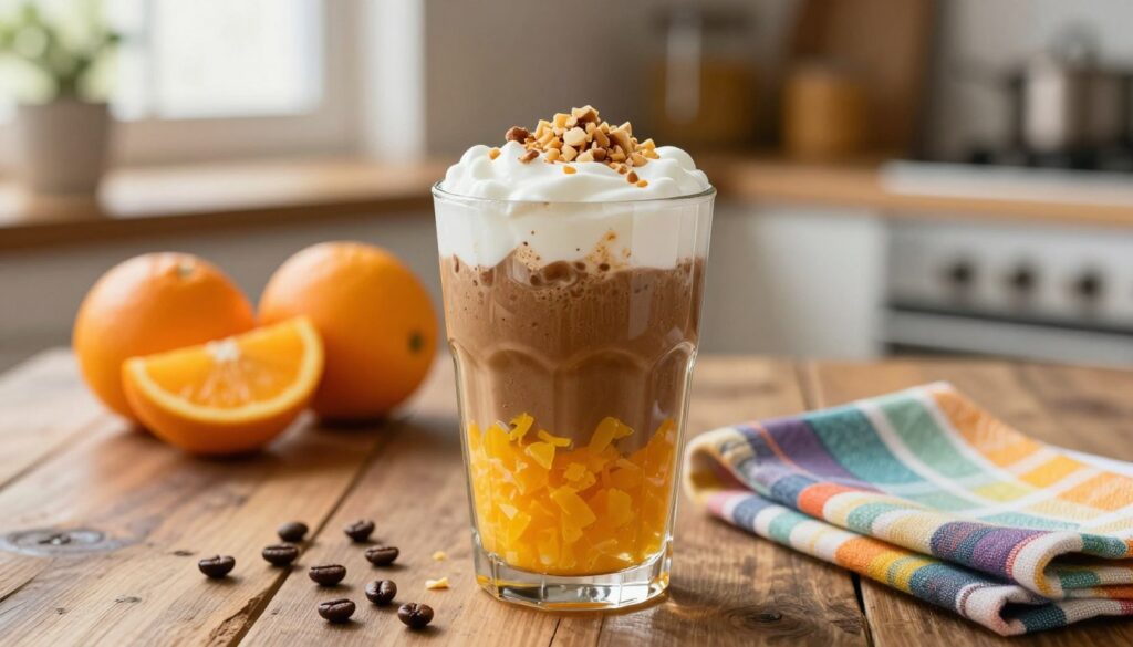 Orange Coffee Smoothie for Weight Loss