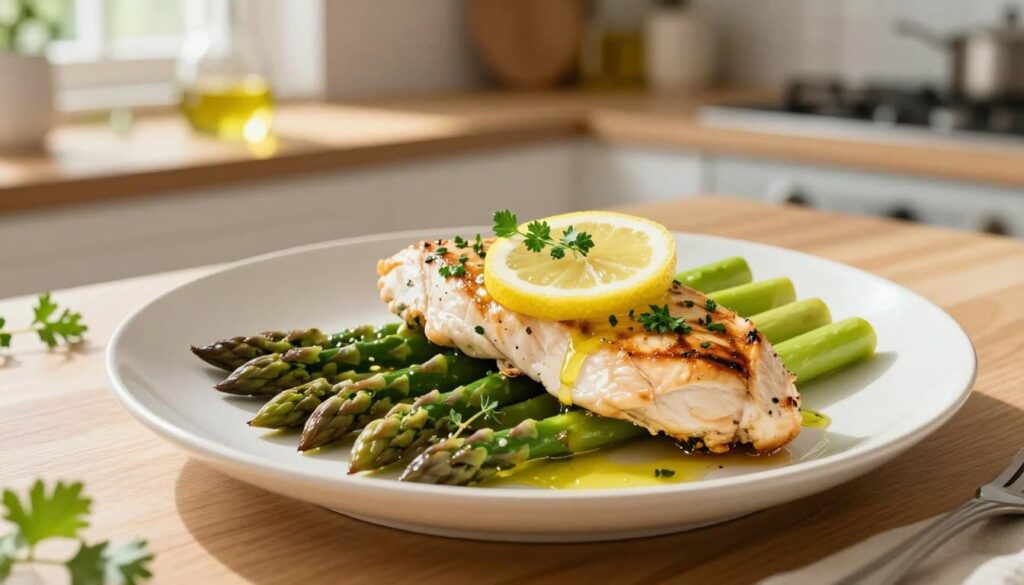 healthy spring meals with vegetables