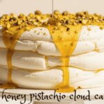 honey pistachio cloud cake
