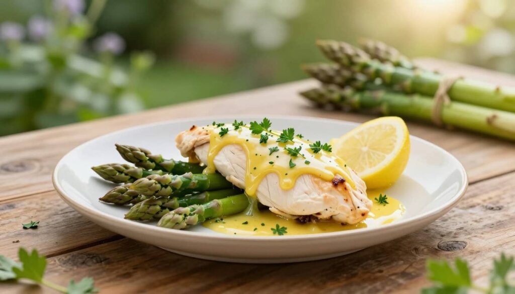 light lemon asparagus chicken recipe